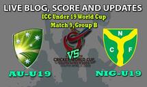 AU-U19 vs NIG-U19 Dream11 Team Prediction Under 19 World Cup 2020: Captain And Vice-Captain, Fantasy Cricket Tips Australia U19 vs Nigeria U19 Match 9, Group B at Country Club B Field, Kimberley 1:30 PM IST