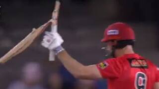 Video: Lance Morris’s ball breaks Shaun Marsh’ bat in half in Big Bash League 2019-20