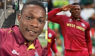 Sheldon Cottrell Creates Record, Becomes First no. 11 Batsman to Hit a Six to Win The Match Against Ireland | WATCH VIDEO