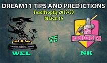 WEL vs NK Dream11 Team Prediction Ford Trophy 2019-20: Captain And Vice-Captain, Fantasy Cricket Tips Wellington vs Northern Knights Match 16 at Basin Reserve, Wellington 3:30 AM IST