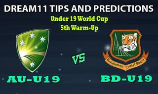 AU-U19 vs BD-U19 Dream11 Team Prediction Under 19 World Cup 2020: Captain And Vice-Captain, Fantasy Cricket Tips Australia U19 vs Bangladesh U19 5th Warm-up Match at Irene Villagers Cricket Club, Pretoria 1:30 PM IST