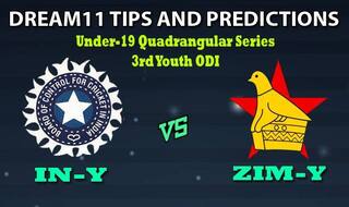 IN-Y vs ZIM-Y Dream11 Team Prediction Quadrangular U19 Series 2020: Captain And Vice-Captain, Fantasy Cricket Tips India Under 19 vs Zimbabwe Under 19 3rd Youth ODI at Kingsmead, Durban 1:30 PM IST