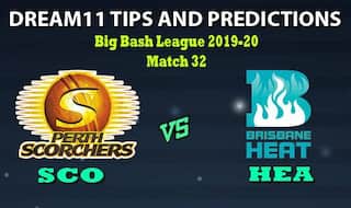 SCO vs HEA Dream11 Team Prediction Big Bash League 2019-20: Captain And Vice-Captain, Fantasy Cricket Tips Perth Scorchers vs Brisbane Heat Match 32 at Perth Stadium, Perth 3:40 PM IST