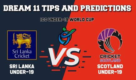 Dream11 Team Prediction Sri Lanka Under-19 vs Scotland Under-19: Captain And Vice Captain For Today ICC Under-19 Cricket World Cup 2020 Plate Semi-Final 1 SL-U19 vs SCO-U19 at North-West University No1 Ground in Potchefstroom 1:30 PM IST January 30