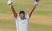 Sarfaraz Khan Scores 605 Runs Without Being Dismissed in Ranji Trophy; Joins VVS Laxman, Vijay Merchant, Everton Weekes