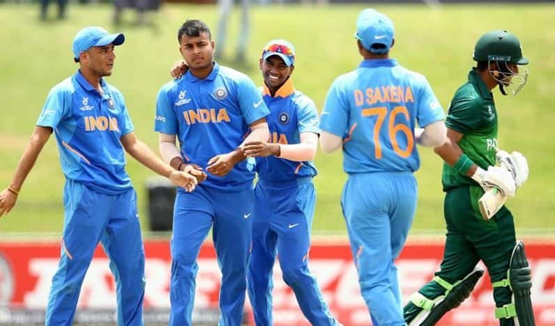 Indian under-19 Team Twitter BCCI