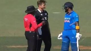 Video kl rahul jimmy neesham involve in altercation during 3rd odi 3939737