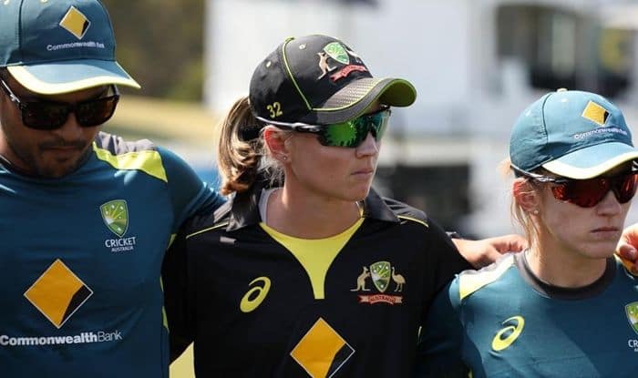 Australia Women’s Cricket Team Presented With ICC Championship Trophy