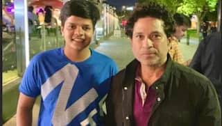 Indian women cricketer Shefali Verma meets her childhood hero Sachin Tendulkar
