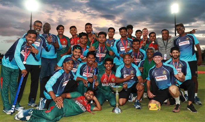 bangladesh u19 cricket team trophy photo