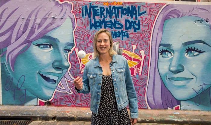 Ellyse Perry unveils Melbourne Mural Ahead of T20 World Cup
