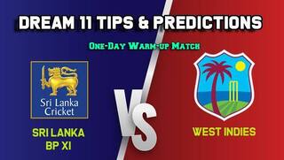 Dream11 Team SLBP-XI vs WI, One-Day Warm-up Match – Cricket Prediction Tips For Today’s  Match Sri Lanka BPXI vs West Indies at Katunayake 10:00 AM IST