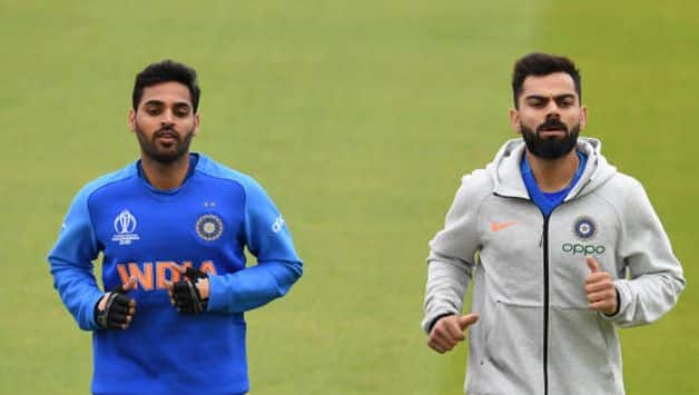 Bhuvneshwar Kumar virat kohli © AFP