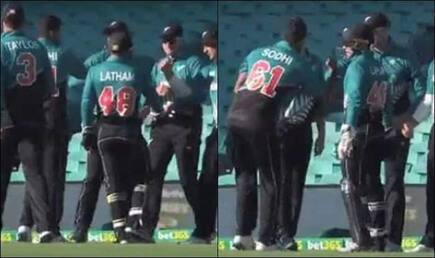 Coronavirus Impact: New Zealand Players Engage in Elbows, Fist Bumps to Celebrate Wickets vs Australia | WATCH VIDEO