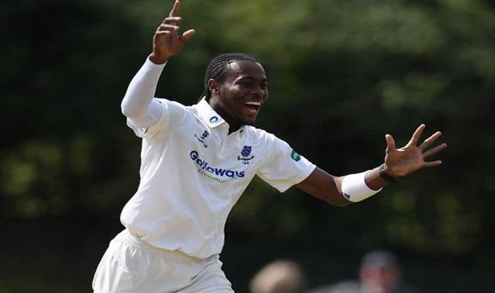 Jofra Archer stats, Jofra Archer Sussex County, Jofra Archer IPL 2020, Jofra Archer signs Sussex county, Jofra Archer Injury, Jofra Archer Fastest Ball, Jofra Archer England Cricket Team, Jofra Archer signs deal with Sussex, Jofra Archer England County Cricket, Jofra Archer news, Sussex County Cricket Club, sussex county cricket club Fixtures 2020, Latest Cricket News