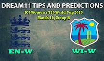 EN-W vs WI-W Dream11 Team Prediction, ICC Women’s T20 World Cup 2020, Match 16, Group B: Captain And Vice-Captain, Fantasy Cricket Tips England Women vs West Indies Women at Sydney Showground Stadium, Sydney 1:30 PM IST