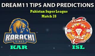 KAR vs ISL Dream11 Team Prediction, PSL, Pakistan Super League 2020, Match 28: Captain And Vice-Captain, Fantasy Cricket Tips Karachi Kings vs Islamabad United at National Stadium, Karachi 7:30 PM IST