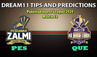 PES vs QUE Dream11 Team Prediction, PSL, Pakistan Super League 2020, Match 18: Captain And Vice-Captain, Fantasy Cricket Tips Peshawar Zalmi vs Quetta Gladiators at Rawalpindi Cricket Stadium, Rawalpindi 7:30 PM IST