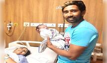 Indian wicket keeper wriddhiman saha blessed with a baby boy shares a picture on social media 3964523