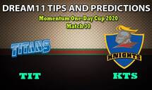 TIT vs KTS Dream11 Team Prediction, Momentum One-Day Cup 2020, Match 30: Captain And Vice-Captain, Fantasy Cricket Tips Titans vs Knights at SuperSport Park, Centurion 1:30 PM IST