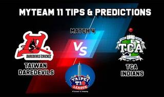 Daredevils vs TCA MyTeam11 Team Prediction Today, Taipei T10 League: Captain And Vice-Captain, Fantasy Cricket Tips, Yingfeng Ground, TPE, 9:00 AM IST