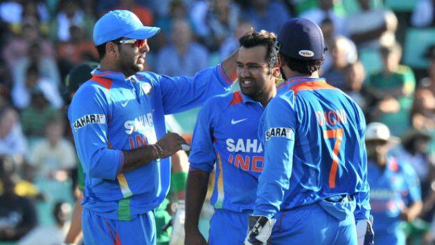 Rohit Sharma admits Yuvraj Singh was his first crush when he came into the team
