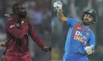 Your notebook celebration will not work today when virat kohli faced kesrick williams 4026247