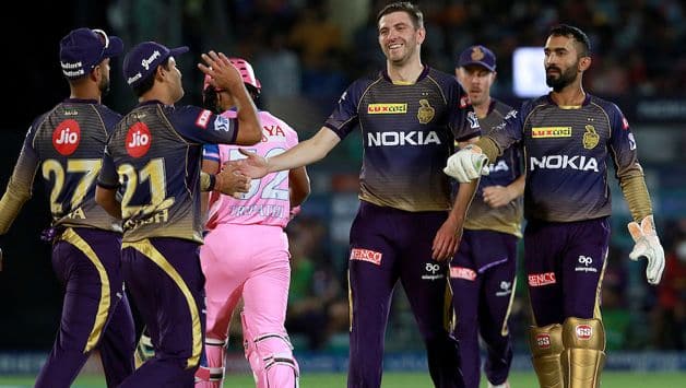 Dinesh Karthik with KKR Team @ BCCI