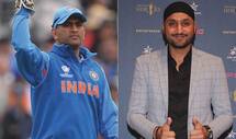 Ms dhoni to harbhajan singh on shardul thakurs bad over if i say something now hell get confused 4043007