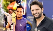 COVID-19: Shahid Afridi Buys Mushfiqur Rahim’s Bat For $20,000 on Behalf of His Foundation