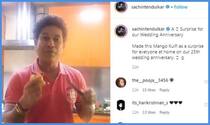 Video sachin tendulkar makes mango kulfi on his 25th marriage anniversary 4039608