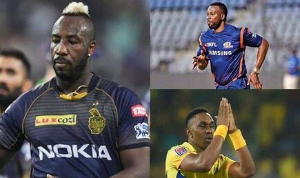 IPL 2020 Updates: Andre Russell, Kieron Pollard, Dwayne Bravo Could Miss Opening Few Matches in IPL 13 in UAE Due to CPL