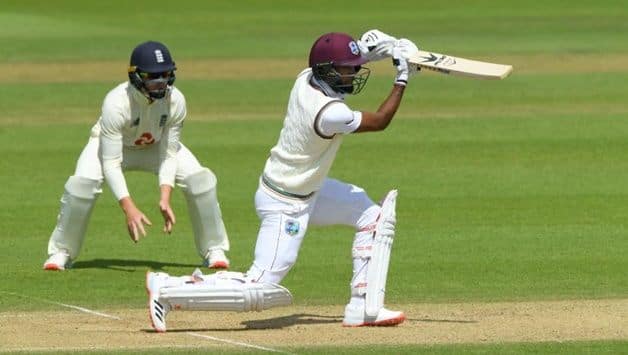 ENG vs WI 1st Test: Kraigg Brathwaite Fifty Takes West Indies to 159/3 at Lunch
