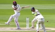 Eng vs wi 2nd test day 4 tea report kraigg brathwaite shamarh brooks helps west indies to come close to aboide follow om 4089309