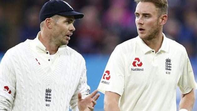 Stuart Broad James Anderson Twitter