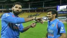 Yuzi chahal or should i call you mr chuha yuvraj singh wishes yuzvendra chahal happy birthday 4092139