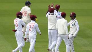 3rd Test, Day 1, Lunch Report: West Indies Strike Early to Get Sibley and Root in Manchester