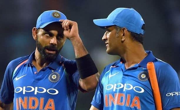 MS Dhoni Virat Kohli Twitter 1