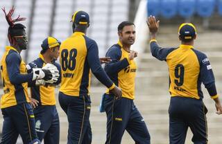 Cpl 2020 st lucia zouks vs barbados tridents 5th match darren sammys st lucia zouks win by 7 wickets in rain affected match 4118056