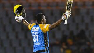 Cpl 2020 kieron pollards blasting inning help trinbago knight riders steal win from barbados tridents 4126087