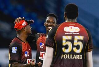 Cpl 2020 trinbago knight riders beats guyana amazon warriors by 7 wickets to register 5th consecutive win in the tournament 4124165