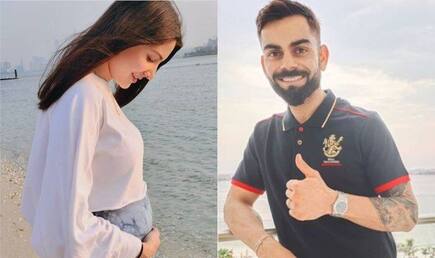 My whole world in in a frame virat kohli reacts to anushka sharmas baby bump picture on instagram 4140718