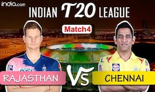 LIVE Rajasthan Royals vs Chennai Super Kings Match 4 Live Cricket Score And Updates: Can MS Dhoni’s CSK Keep The Winning Momentum vs Steve Smith’s RR
