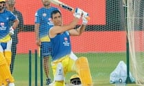 IPL 2020 in UAE: MS Dhoni Hits Huge Six Out of The Ground, CSK Opener Murali Vijay in Awe | WATCH
