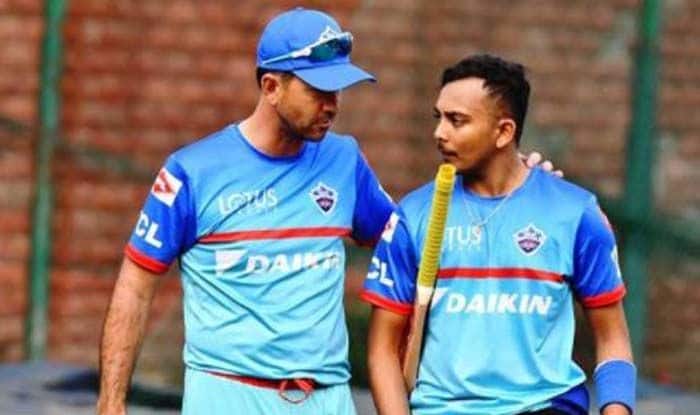Ricky Ponting Prithvi Shaw Twitter