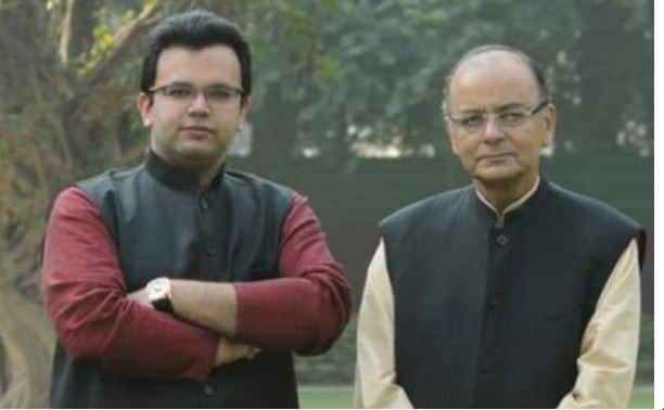 Arun Jaitley Rohan Jaitley Twitter
