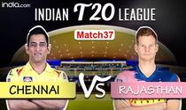 IPL 2020 LIVE Chennai Super Kings vs Rajasthan Royals Match 37 Live Cricket Score And Updates: Struggling Chennai, Rajasthan Eye Win to Keep Playoff Hopes Alive