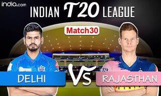IPL 2020 LIVE Delhi Capitals vs Rajasthan Royals Match 30 Live Cricket Score And Updates: Royals Seek Revenge in Return Game Versus Capitals in Dubai