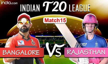 RCB vs RR Live Score, Dream11 IPL 2020, Match 15 Updates: Bangalore Take on Rajasthan in Season’s First Afternoon Game