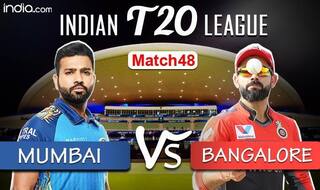 LIVE IPL 2020 MI vs RCB Scorecard, IPL Today’s Match Live Cricket Score And Updates Online Match 48: Rohit Sharma Unlikely as Mumbai, Bangalore Aim to Secure Playoff Berth